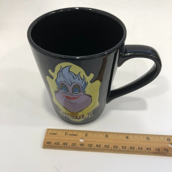 Disney Ursula Coffee Mug Little Mermaid Villain Black Mug - Picture 12 of 16